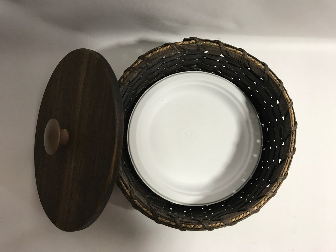 Storage BasketPaper Plate BasketRound BasketHandwoven Etsy