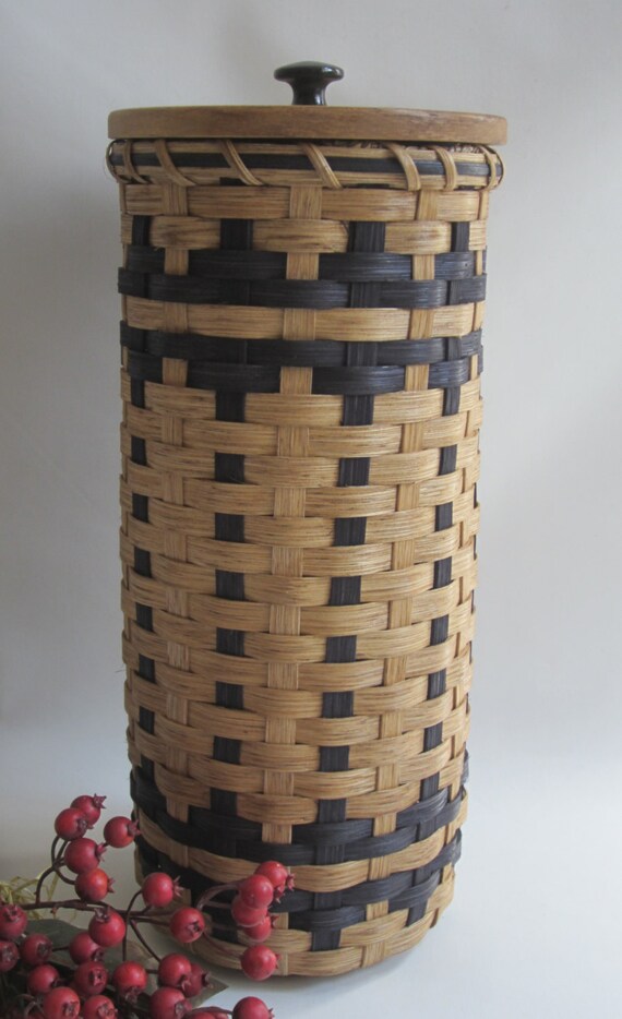 Bathroom Tissue BasketToilet Paper BasketHandwoven basket Etsy