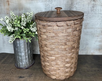 Waste Basket / Storage Basket / Handwoven Basket