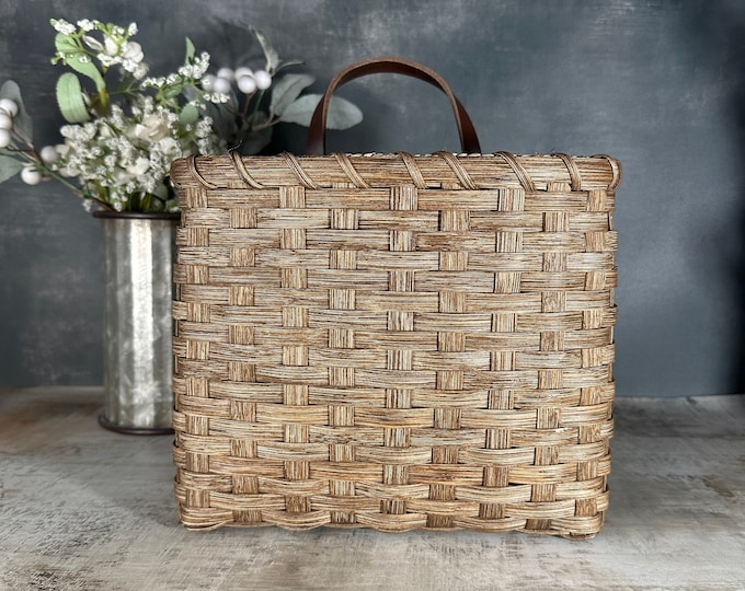 French Wall Basket Etsy