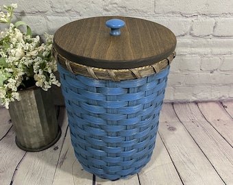 Waste Basket / Storage Basket / Handwoven Basket