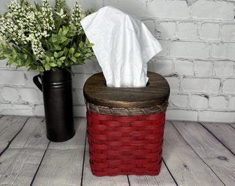 Tissue Basket /Tissue Cover-Tissue Box-Handwoven Basket