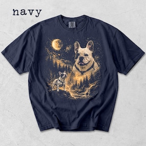 Comfort Colors® Custom Pet Photo Shirt, Personalized Pet Shirt, Customized Picture Dog Shirt, Dog Lover Gift, Dog Howling to The Moon Shirt image 8