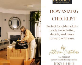 The Essential Downsizing Checklist for Seniors & Families