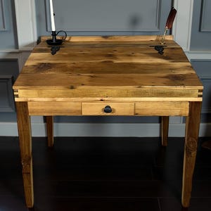 リンク　hoosier desks社製　ヴィンテージ　アンティーク Hoosier Desk With Refinished Top And Painted Base | eBay