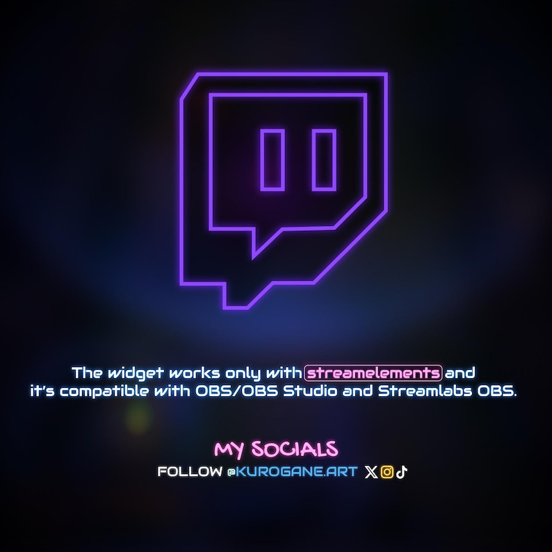Twitch Chat Widget- Clean Overlay With Users Avatars, Role Tags & Event ...