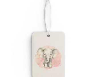 Cute Elephant Car Air Freshener | Baby Shower Gift, Kid's Room, Animal Lover Car Fragrance, Eco-Friendly Diffuser