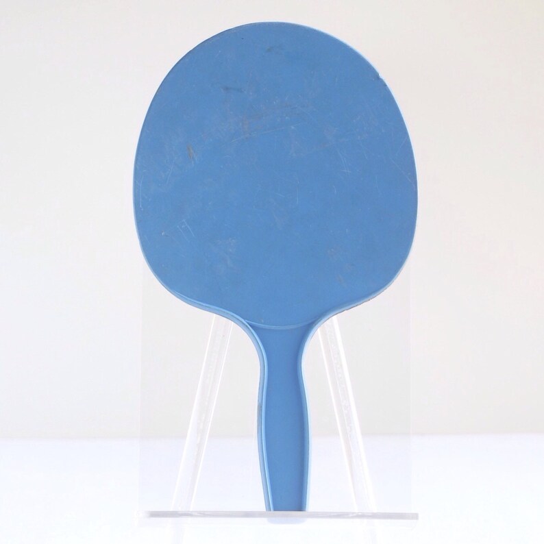 Vintage ping pong paddle table tennis paddle hard plastic Etsy