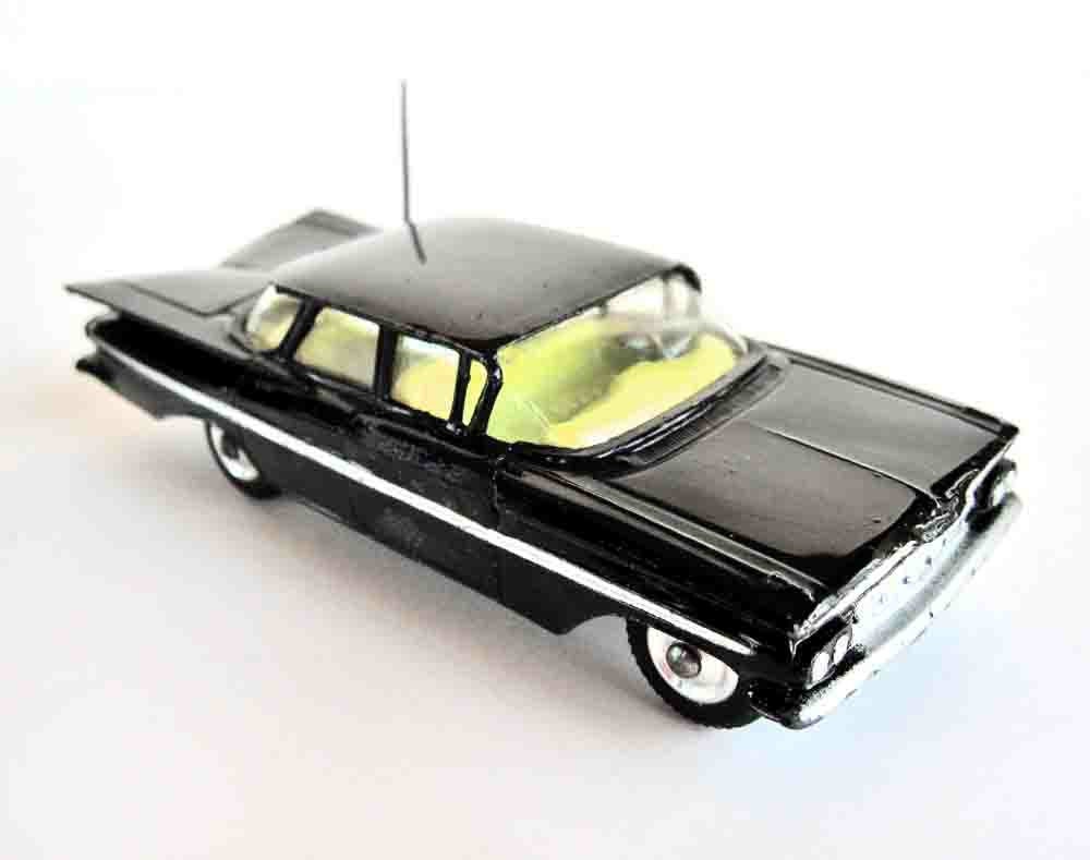 美品レア　CORGI TOYS CHEVROLET IMPALA ミニカー Corgi Toys 221 Chevrolet Impala Taxi Cab Great Britain 1960
