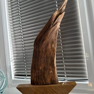 Large driftwood and recycled hardwood Boat. Handcrafted wooden art gift, beach theme, great for birthdays and 5th anniversary
