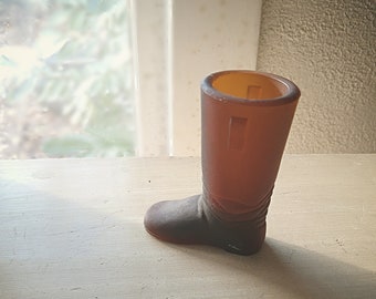 VINTAGE SHOT GLASS Boot