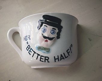 VINTAGE MUG SET His & Her Better Half