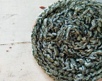 POSAVASOS AZUL VERDEO Diseño reversible de símbolo de la paz tejido a crochet