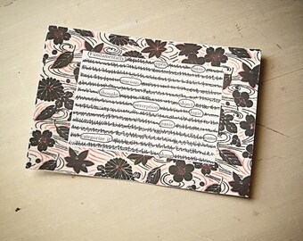 FOUND POETRY POSTCARD