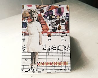 ARTIST TRADING CARD Music Theme