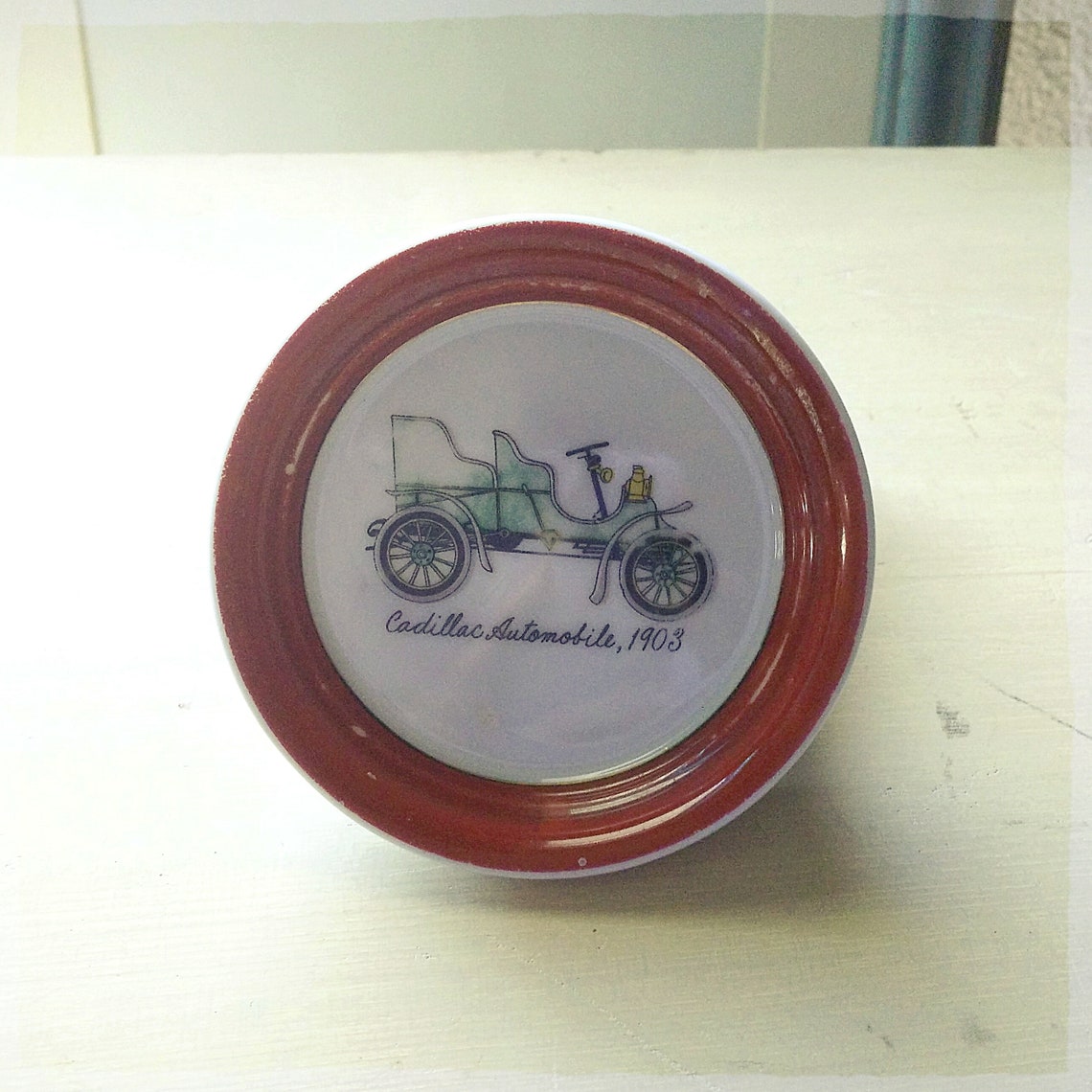 Vintage Automobile Collectible Plates - Etsy
