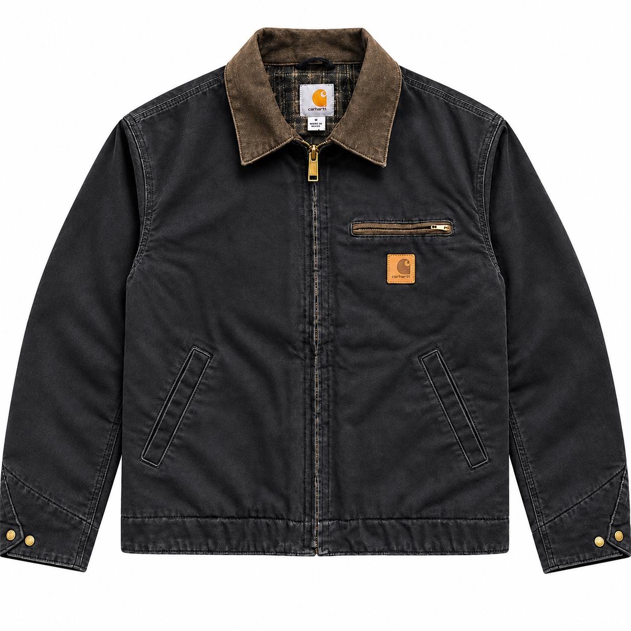 Carhartt detroit jacket mens medium gray j97 gvl - Etsy 日本