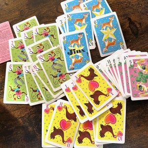CRAFTING LOT 1963 Whitman Hearts cards, 38 cards incomplete set, for crafting repurposing
