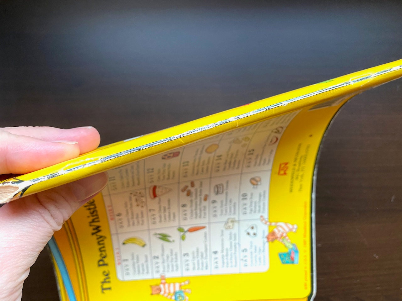 1989 the Pennywhistle Lunch Box Book, School Lunch Cookbook, Children's