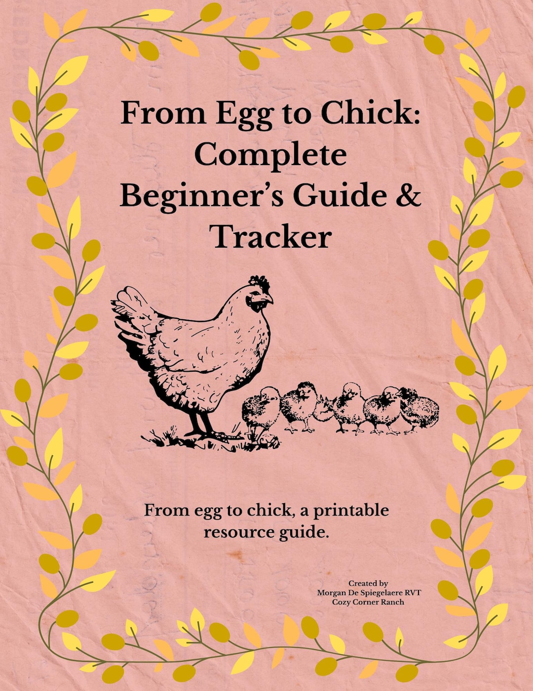 Chick Care Guide | 30-day Baby Chick Care Instructions | Printable PDF ...