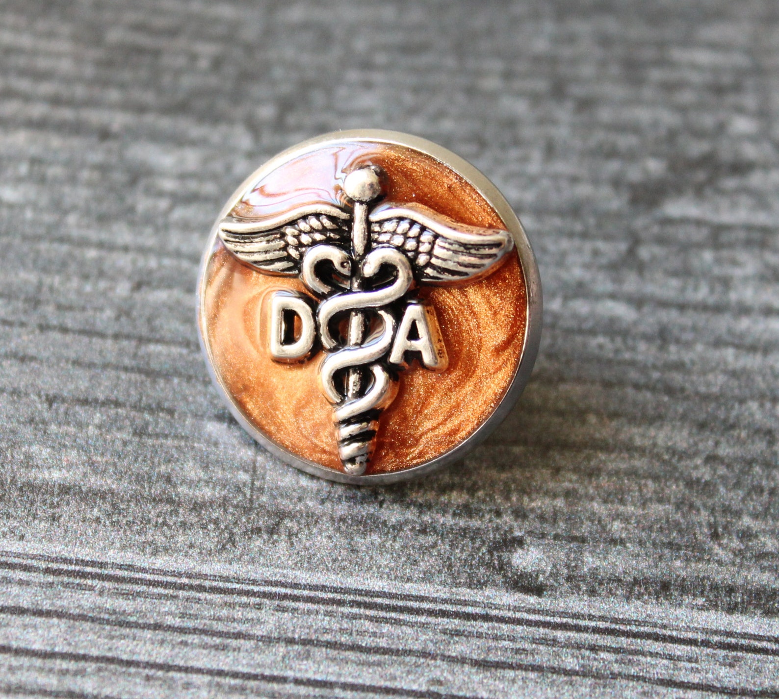 Dental assistant pin DA pinning ceremony white coat Etsy
