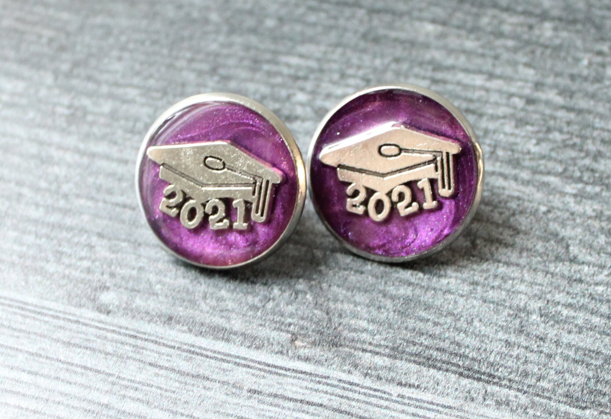 2021 graduation pin purple unique gift lapel pin tie tack Etsy