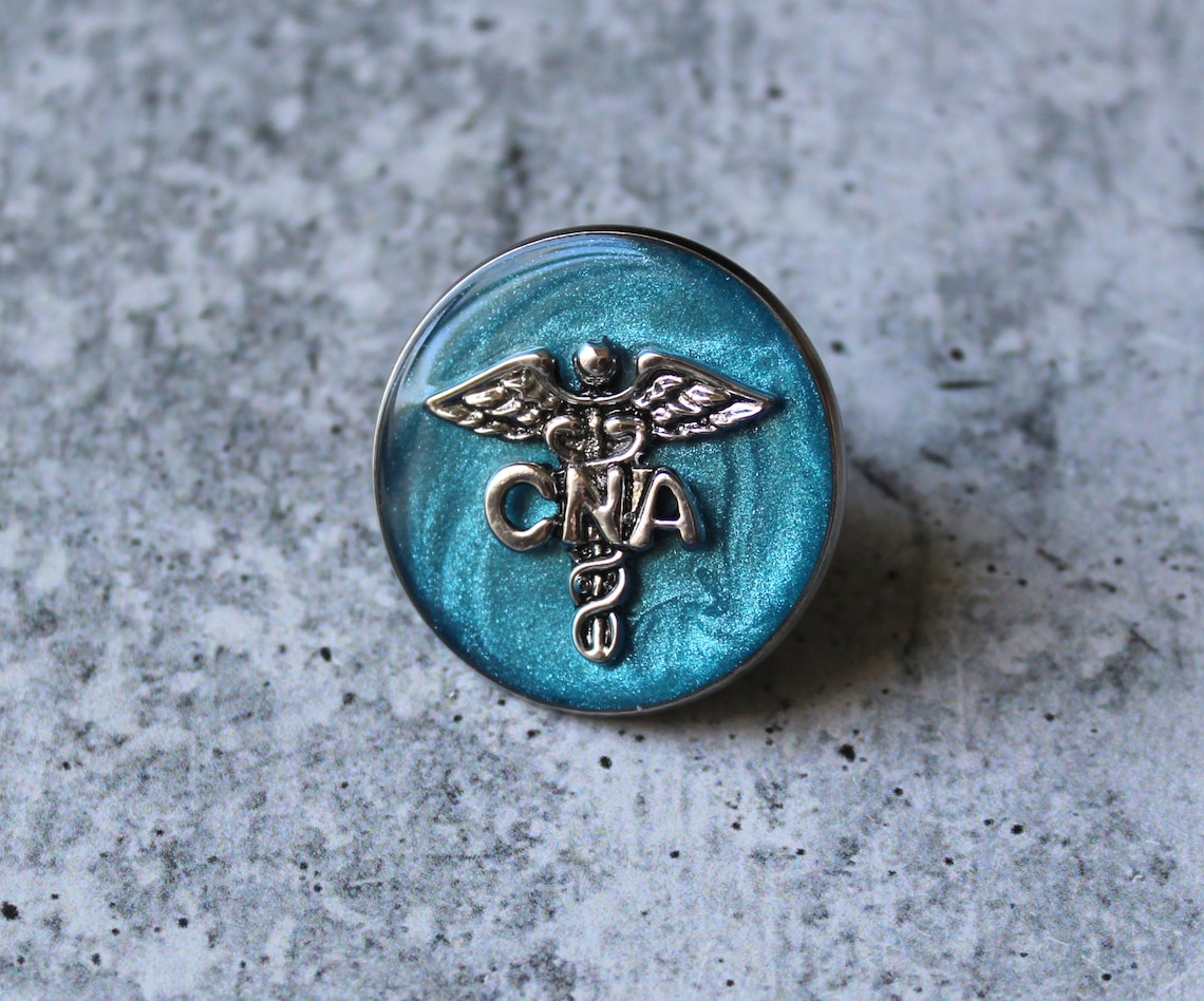 Certified nursing assistant pin CNA pinning ceremony white Etsy