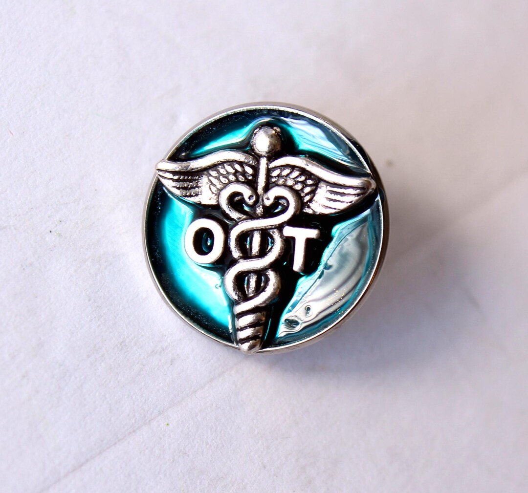 Ot Graduation Pin Occupational Therapy Pin: OT Caduceus Tie Tack - Etsy
