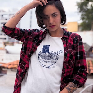 Ramen Graphic Tee | Anime Ramen bowl T-shirt | Fun Graphic Tee | Japanese Style Shirt | Perfect Gift