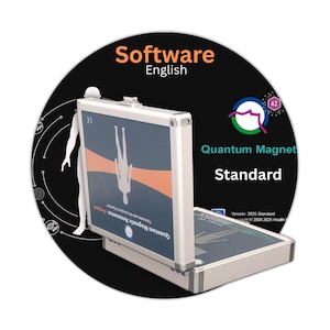 Quantum Magnetic Resonance Software Version 2025 Standard in English language and whit Built-in Artificial intelligence Scans