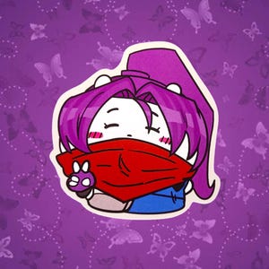 Rivals Psylocke Chiikawa Sticker