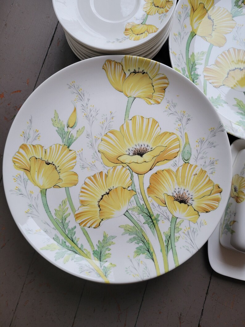 Vintage Noritake Buttercup Dishes image 3