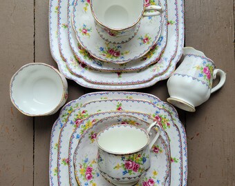 Royal Albert Petit Point Luncheon Set