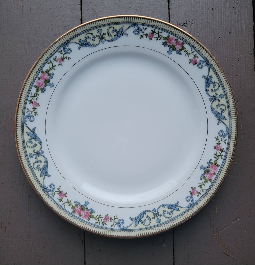 Antique Noritake Dessert Plates Etsy