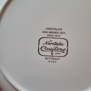Vintage Noritake Buttercup Dishes image 10