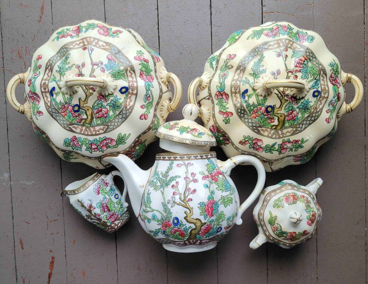 Coalport Indian Tree - Etsy Coalport Indian Tree - Etsy