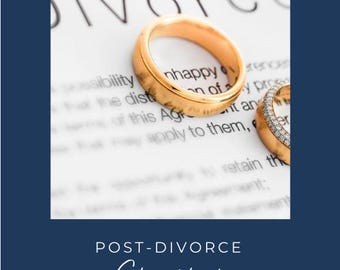 Financial Checklist After Divorce | PDF Download for Newly Divorced | Organize Money, Accounts & Life Post-Split