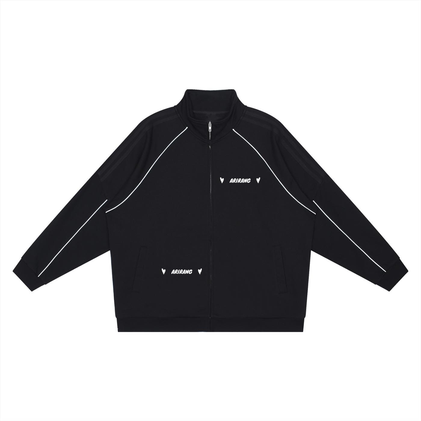 BTS Arirang Jacket Reflection Striped Raglan Sleeve - Etsy