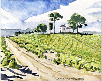 Cantariña Fine Art Poster 8x10