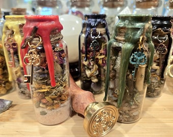 Imbued Ritual Jars - Magick in a Bottle - Ready for Activation