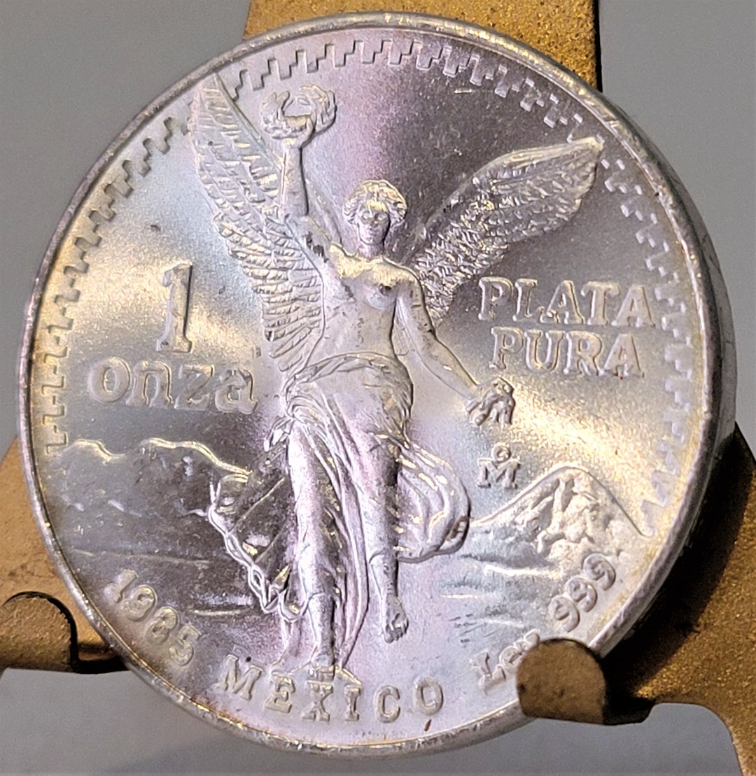 純銀1オンス　1onza PLATA  PURA2015 純銀1オンス 1onza PLATA PURA2015 Mexican Silver Coin 1992