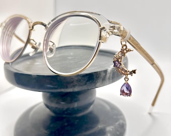 Moon Drop Glasses Charm
