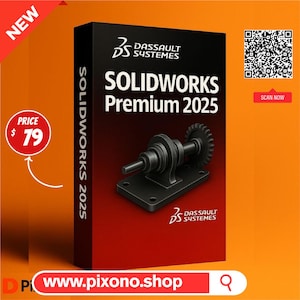 SolidWorks 2025 – Full Engineering Suite | Lifetime License for Windows | Fast Digital Delivery