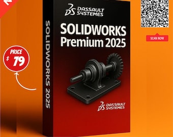 SolidWorks 2025 – Full Engineering Suite | Lifetime License for Windows | Fast Digital Delivery
