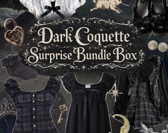 Dark Coquette Surpirse Box | Dark Coquette Bundle Box | Dark Coquette Mystery Box