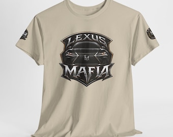 Camiseta con el logo de Lexus Mafia / Camiseta gráfica de club de coches, ropa urbana automotriz