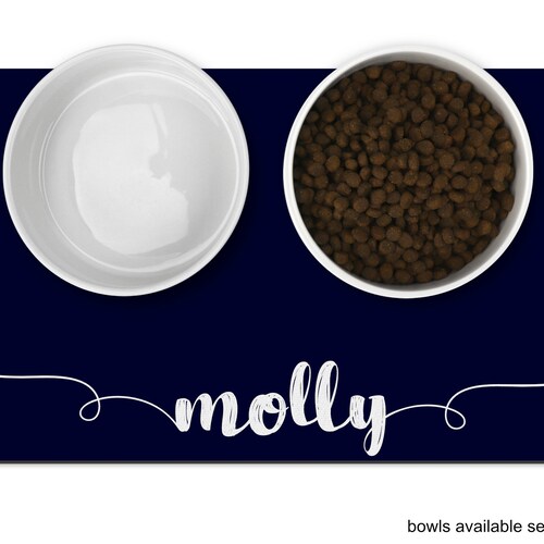 Dog Placemat Dog Food Mat Pet Placemat Pet Food Mat Etsy