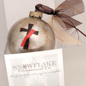 CATHOLIC DEACON ORDINATION Christmas Ornament Keepsake