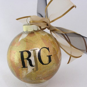 Custom COMPANY & ORGANIZATION LOGO Glass Christmas Ornament Gift image 3