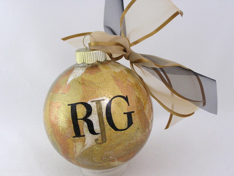 Custom COMPANY & ORGANIZATION LOGO Glass Christmas Ornament Gift image 3